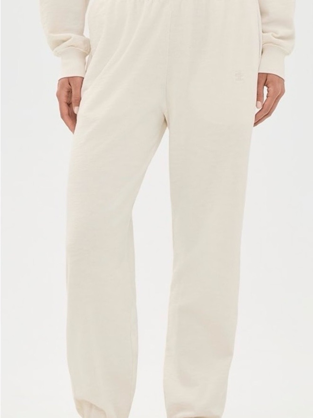 rag & bone Off-White Relaxed Track Pants